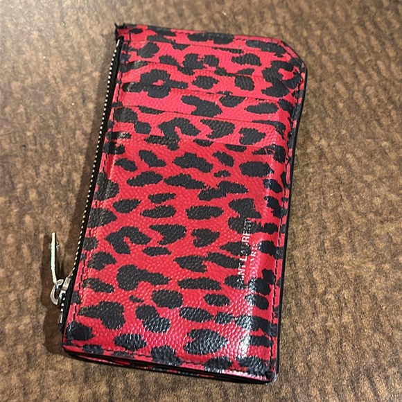 Saint Laurent Leopard Print Leather Card Case - Picture 15 of 16